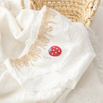 1 Pack Strawberry Print Mid-Rise Cotton Panties 5 Cute Patterns Briefs (M-L-XL) Japanese Style Kawaii Strawberry & Bow Lingerie