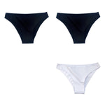 3Pcs/Set Women's Cotton Briefs Underwear Female Underpants Low Rise Underwear Sexy Lingerie Soft High Cut Panties