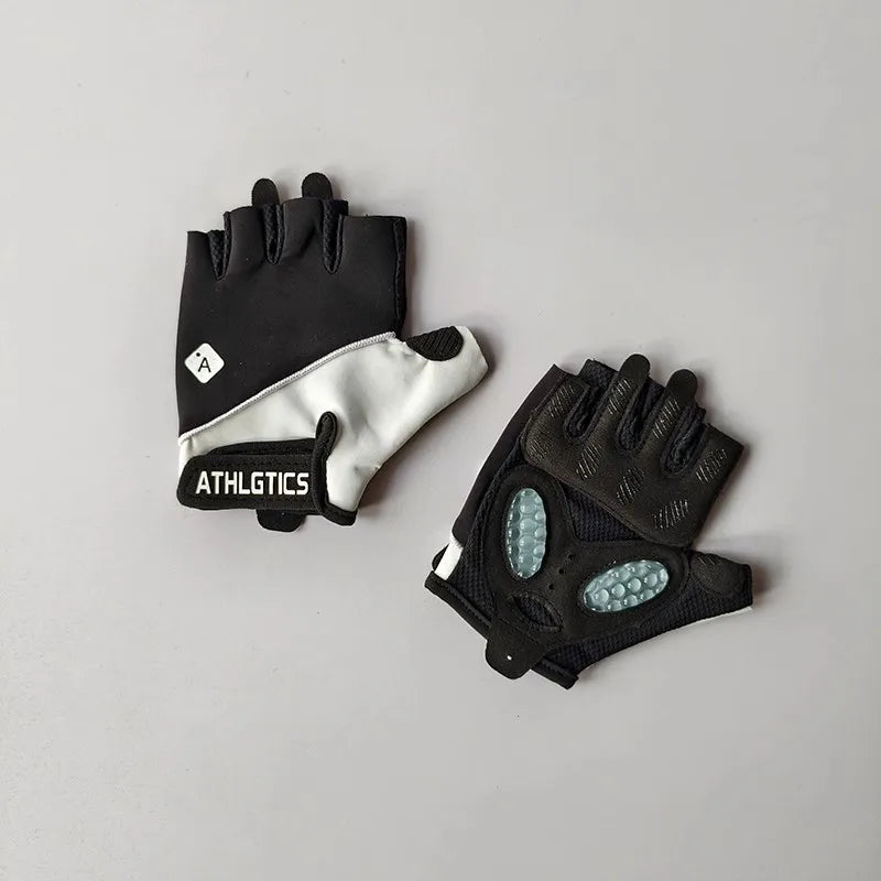 Women's Half Finger Fitness Protective Gloves Anti-Slip Wear-Resistant Sports Gloves for Cocoon Protection