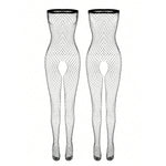 Crotchless Teddy Bodysuits Sexy Lingerie Women Fishnet Hollow Open Bra Underwear Erotic Apparel Black Bodysuit & Body Stockings