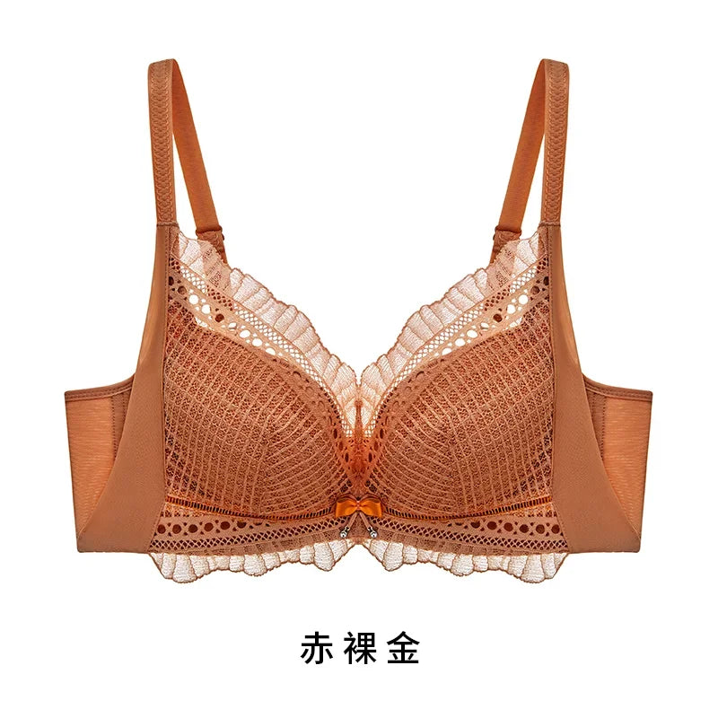 Autumn Winter Women's Lace Underwire 2024 Push Up Bra Sexy Underwear Bras for Women Bralette Lace Bra Lingerie Intimates SWD9021