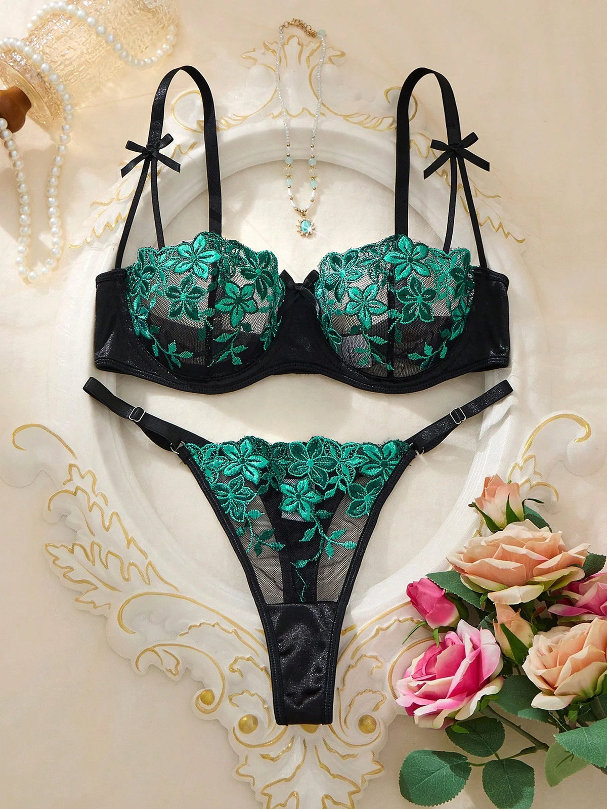 Valentine's Eve LightDanube Group Ladies Sexy Lingerie Bra Women's Suit - the Temptation of a Seductive Night