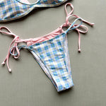 Sexy Orange Polka Dot Print Contrast Micro Bikini 2026 Women Hollow Out Push Up Bra Thong Swimsuit Summer Bathing Suit Swimwear