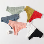 1PC Seamless Thongs G-String Women Shapewear Panties Comfort Thong Underwear Female High-Rise Underpants Lingerie Intimates