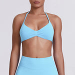 Hearuisavy Sports Bra Woman Gym Tops Sportswear Female Underwear Yoga Clothes Breathable Fitness Crop Top Push Up Workout Bras