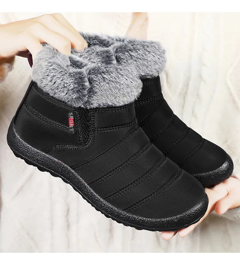 Outdoor Snow Boots CoupleHikingMen's Shoes, Women'sSkiHigh-Top Cotton Shoes, Cold-Proof Men's Boots, Women's 2026