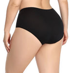 Beauwear Red Black Floral Print Lace Underpants for Women Plus Size Xl Xxl Xxxl Xxxxl Xxxxxl Xxxxxxl Ultra-Thin Female Panties