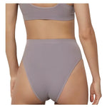 1Pc High Waist Panties Women Seamless Briefs High-Leg Cut Underpants Female Sexy Lingerie Solid Color Sport Underwear Panty S-L