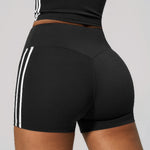 High Waist Yoga Shorts Women Summer Slim Fit Butt Lift Sports Shorts Gym Fitness Short Tights Female High Elastic Cycling Shorts