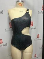 2026 One Shoulder Swimwear Women Solid Color Hollow Out One Piece Swimsuit Summer Beach Bathing Suit Backless Bodysuit Monokini
