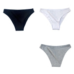 3Pcs/Set Women's Cotton Briefs Underwear Female Underpants Low Rise Underwear Sexy Lingerie Soft High Cut Panties
