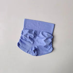 High Waist Women's Yoga Fitness Shorts Tight Fit Abdominal Slimming Lifted Buttocks Three Part Pants Exercise Clothing