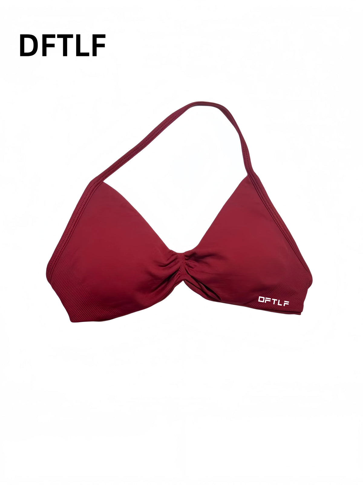 DFTLF Sports Strappy Bra Women Yoga Tank Bra Seamless High Support Fitness Workout Top Running Exercise Halter Gym Bras