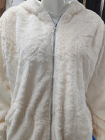 Phantasy Women's Hoodies Women Clothing Streetwear New Style Fashion Hooded Imitation Fur Plush Coat Solid Color Jacket Female