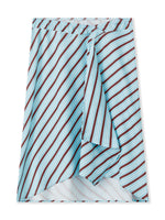 Summer Solid/Stripe/Plaid Midi Skirts for Women Casual Elegant A-Line Skirt for Beach Vacation Streetwear