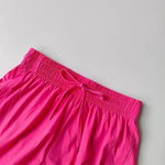 Women's Loose Fitting Anti-Glare Yoga Shorts Two-Piece Set Speed Drying Fitness Pilates Running Training Short