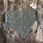7 Colors Hollow Out Crochet Knitted Sarong Pareo Beach Cover Up Cover-ups Beach Dress Beach Wear Beachwear Female Women V7010