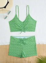 Sexy High Waist Bikini Shorts 2026 Women Swimsuit Two Pieces Swimwear Female Bikinis Set Floral Bathing Suits Brazilian Biquini