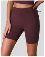 Naked High Waisted Yoga Shorts Women Quick Drying Side Pocket Cycling Pants Outdoor Abdominal and Hip Lifting Sports Shorts