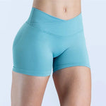 Butt-lifting Push Up Pilates Workout Yoga Legging Tights Cross High Waist Sports Leggings Women's Running Fitness Pants XP126