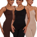 Women's Ultra-Soft Compression Bodysuit - Tummy Control Shaping Garment with Chest Uplift, Butt Lifter & Waist Slimmer