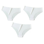 3Pcs/Set Ice Silk Panties Women Low Rise Briefs Female Underpants Invisible Underwear Sexy Lingerie Seamless Bottoms XS-XL