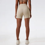 Hearuisavy Summer Soft Yoga Shorts Buttock Lift Gym Leggings Women High Waist Sports Shorts Women Running Workout Shorts Female