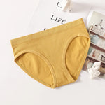 Women's Panties Low Rise Briefs Seamless Underwear Female Underpants Lingerie Sexy Ladies Panties M-L Comfort Intimate