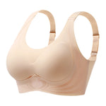 Sexy Lifting Seamless Underwear Women's Small Breasts Gathering No Steel Ring Bh Upper Holder Breast Adjustable Ladies Bra M-6XL