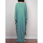 Greek Goddess Long Dress Batwing Sleeve Tunic Beach Cover Up Cover-ups Beach Dress Beach Wear Beachwear Kaftan Maxi Dress V4427