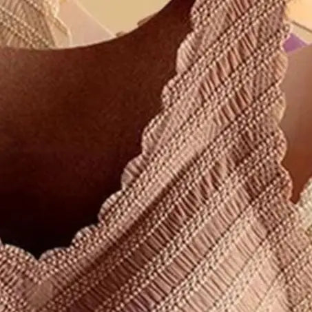 Seamless Velvet Lining Thermal Vest V-Neck Sleeveless Chest Pad Underwear Vest Autumn Winter Warm Bottom Vest