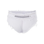 Womens Sexy Denim Shorts Summer Casual Ripped Hot Jeans Shorts Streetwear