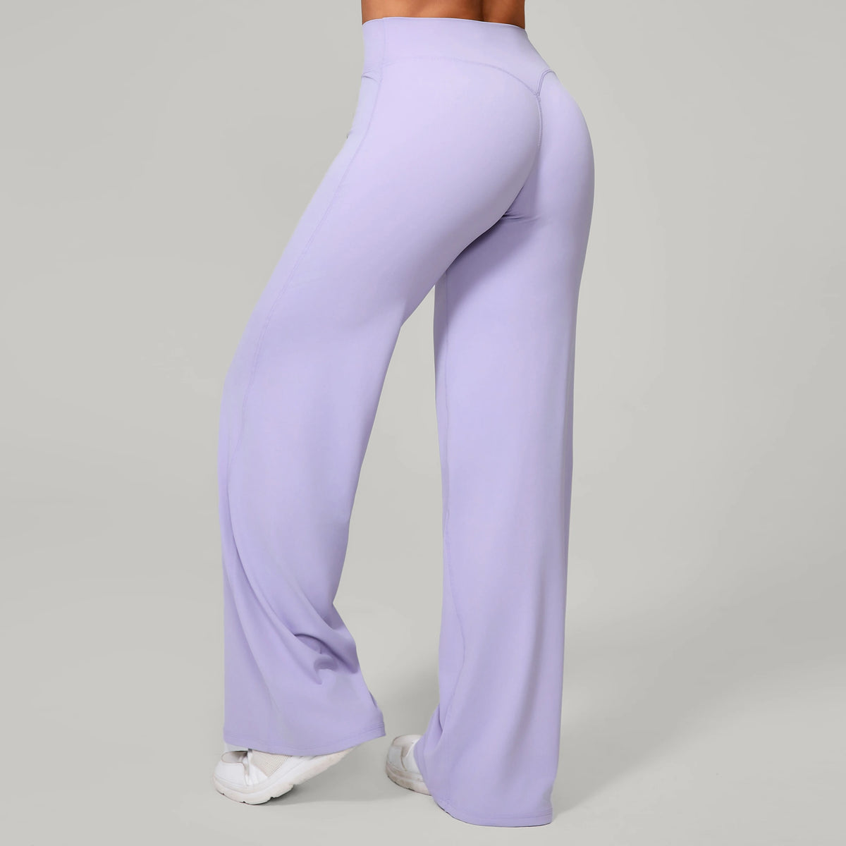 Women Straight Yoga Leg Bottoms Soft Stretchy Fabric Women's Yoga Pants GYM Sweat-Wicking Properties Running Sport Trousers