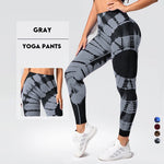 New Tie-Dye Seamless Yoga Leggings Breathable Gym High Waist Sports Leggings WomenFitness Running Exercise Hip Lift Pants
