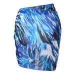 Women Sheer Wrap Cover Up Skirt Beach Wrap Bikini Leopard Print Zebra Stripes Beach Skirt For Swimwear Summer Bathing Suit