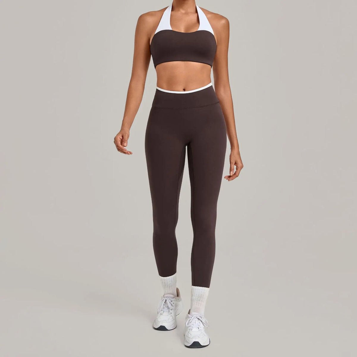 Women's Seamless Yoga Sets Sports Fitness Sleeveless Vest Hip-lifting Slim Fit Pants Suits Workout Gym Training Running Sets