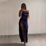 2025 Vestidos Mujer 2024 Elegante Party Dress Streetwear Y2K Sexy Slim Spaghetti Strap Girls Night Club Dresses