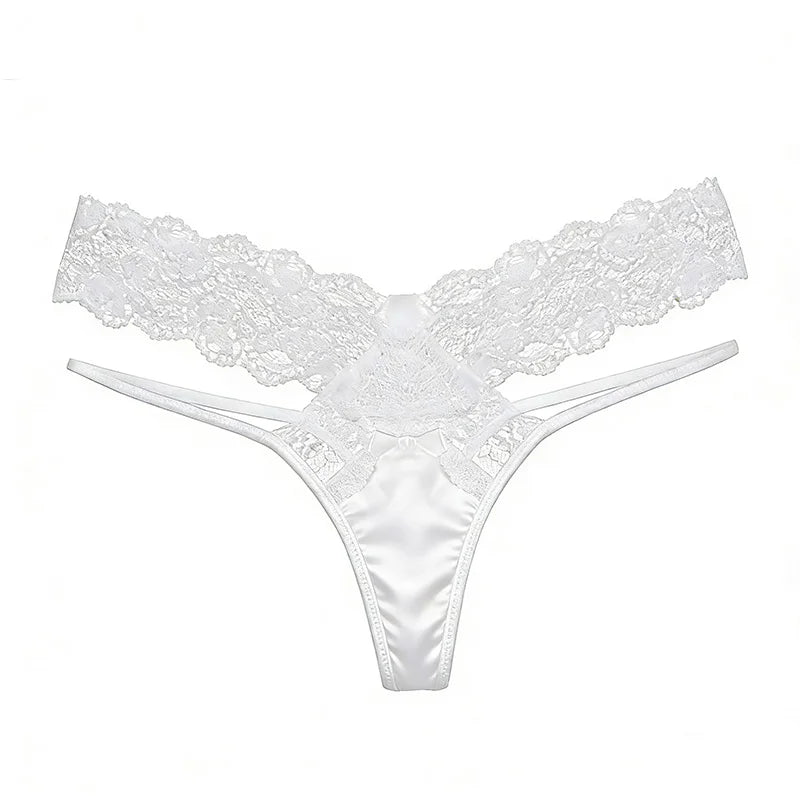 High Quality Sexy Women Panties Transparent Hollow Out Underwear Girls Briefs Lace Underpants Lingerie Girls G string Intimates