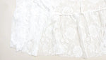 Ahagaga Elegant Lace Women Maxi Dresses Strapless Sheer Sexy Folds Solid Asymmetrical V-Neck Vestidos Robe Sheath Slim Fit Party