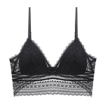 Women Invisible Lace Bras Backless Bra U Backless Bralette Triangular Sexy Bralette Soft Low Back Lingerie Tank Top