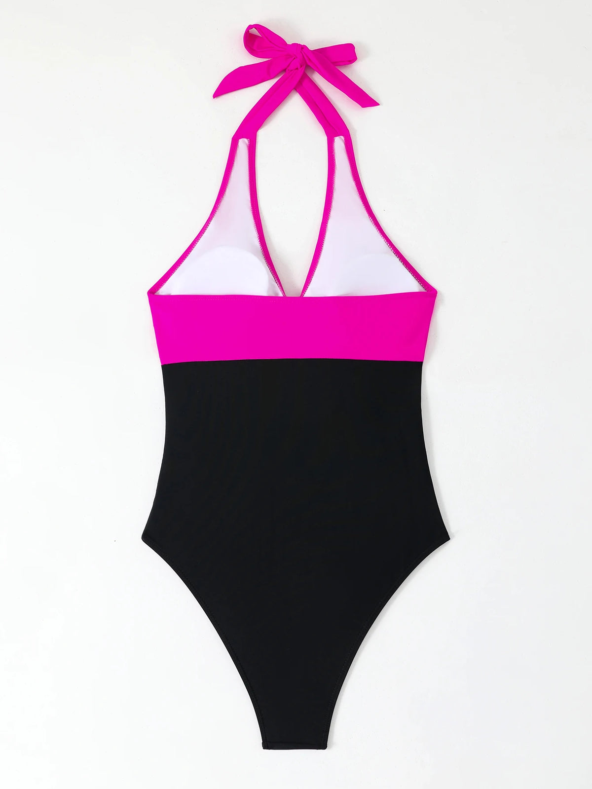 2026 Halter Swimsuit One Piece Slim Vintage Swimwear Women Sexy Bathers Bathing Swimming Swim Suit Female Beachwear XL