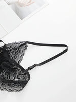 Sexy Lace Deep V Bralette for Women Casual Beach Wear bra Y2K Aesthetic Crop TopSummer Vacation Outfit Lingerie bra A2375