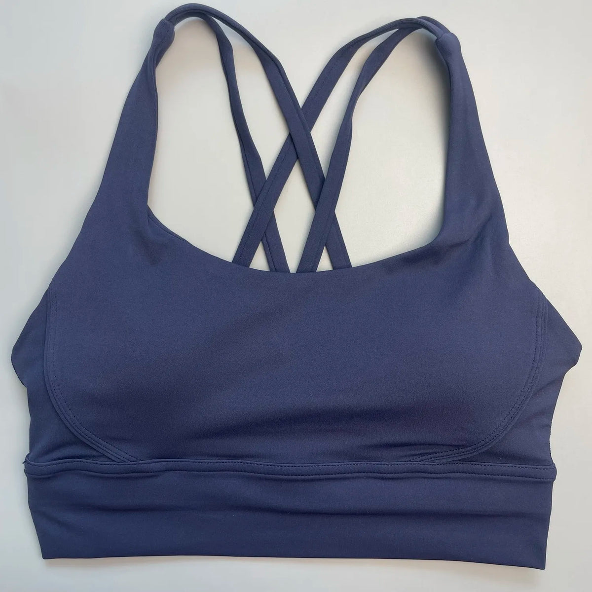 Solid Color Women Fitness Yoga Bra Top Soft Tight Comprehensive Training Jogging Gym Sports Underwear Cross Back With Chest Pad