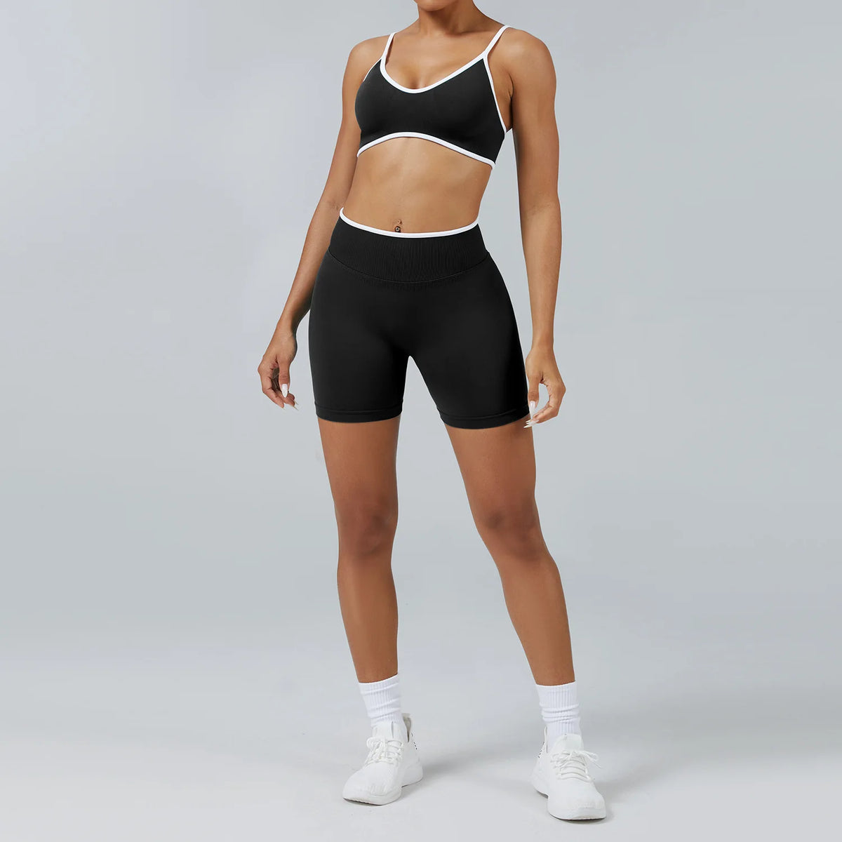 2PCS Yoga Suit Seamless Sports Set Gym Outfits Women Tracksuit Running Workout Clothes Sports Bra Athletic Wear Yoga Clothing