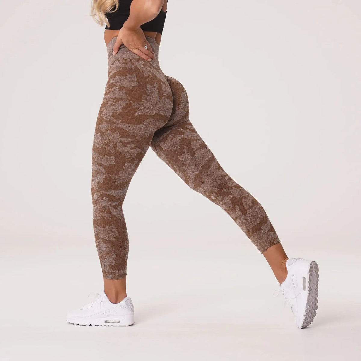 Camo Seamless Leggings Women High Waist Yoga Pants Scrunch Butt Sports Leggings Booty Fitness Tights Gym Leggings Sportswear