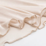 Summer Silk Underskirt Half Slips Dress for Women Mid Waist Elastic anti-penetration Underskirt Seamless Anti-slip Lining Skirt