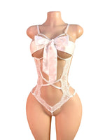 Sexy Lingerie Woman Lace Transparent Underwear Sexua Temptation Teddy Lingerie Deep V Open Bra Hot Dress Crotchless Bodysuits