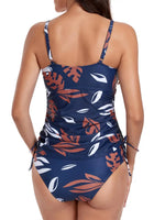 ZTVitality Tankini Set Swimsuit Women's 2024 New Arrival Push Up Padded Bra Bandage Print Swimwear Beachwear Summer Bathing Suit