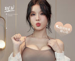Backless Bra Women Thick Padded Push Up Adhesive Sticky Invisible Bra Small Bust Strapless Convertible Bralette Beach Essential