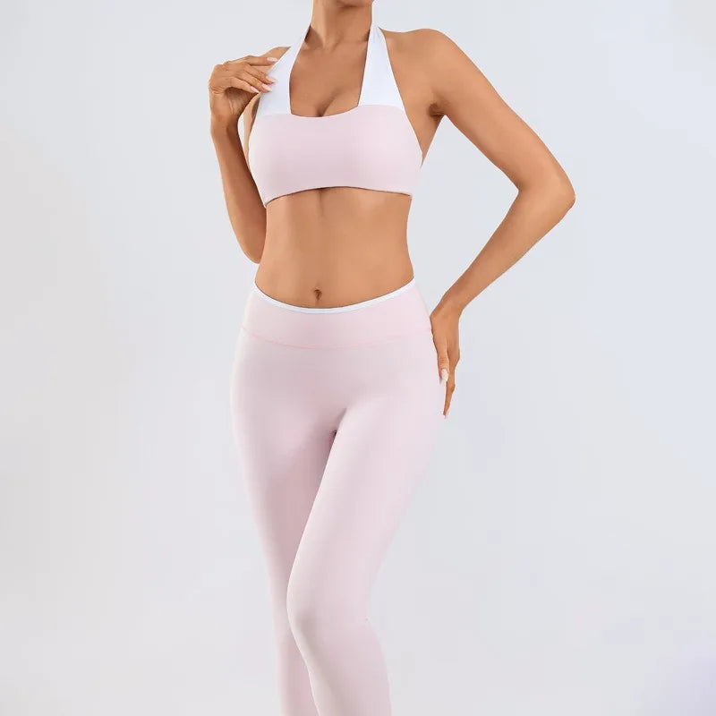 Women's Yoga Sets Fitness Sports Gym Slim Fit Hip-lifting Beautiful Back Suits Workout Casual Running Training Sets
